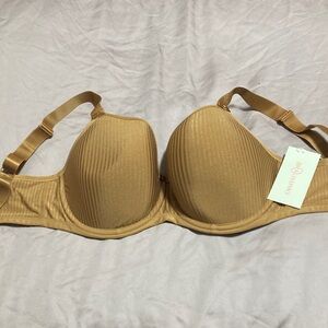 Noname Gold/Tan Seamless Underwire T-Shirt Bra